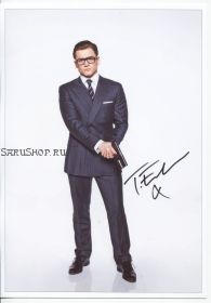 Автограф: Тэрон Эджертон. Kingsman: Секретная служба