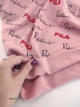 FILA ПОЧЕРК НА ПУДРЕ Футер 3Н с лайкрой ПЕТЛЯ КОМПАКТ ПЕНЬЕ 310 гр. (МР420) уценка!