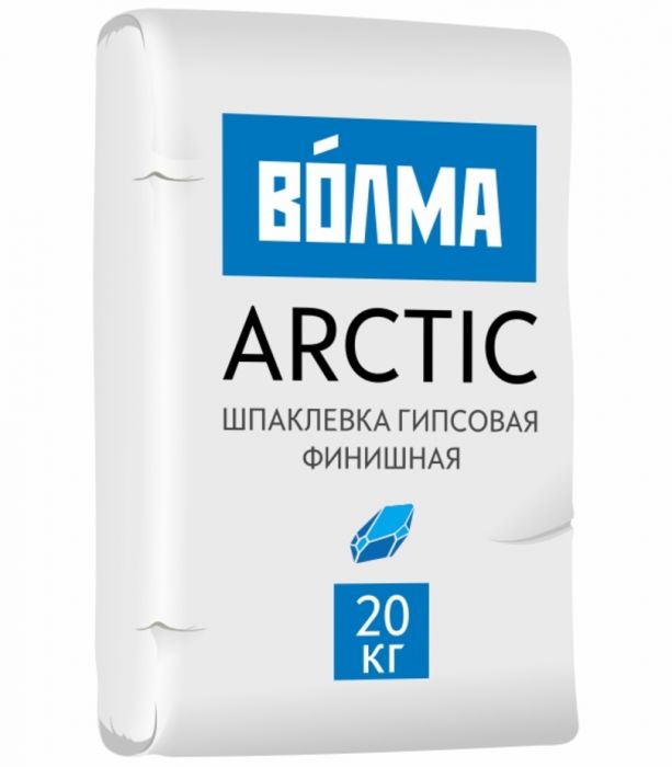 Шпаклевка гипсовая Волма Арктик финишная 20 кг