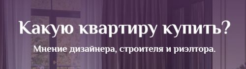 Какую квартиру купить (Дарья Пикова, Данила Петров)