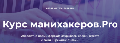 Курс манихакеров.Pro. Тариф - Активный. Апрель 2020 (Светлана Шишкина)
