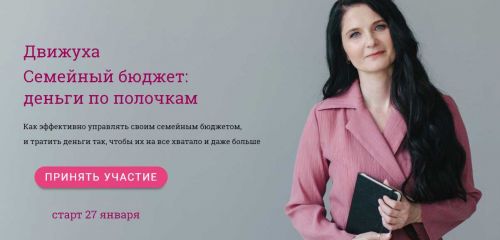 Движуха. Семейный бюджет: деньги по полочкам (Вера Торилова)
