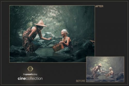 {creativemarket} Коллекция Cine - Световые пресеты (Cine Collection - Lightroom Presets)