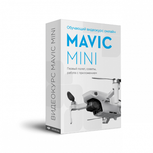 Видеокурс DJI Mavic Mini (онлайн). Первый полет, советы, работа с приложением [DJIMSK]