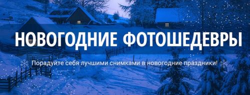 Новогодние фотошедевры (Александр Заморин, Вадим Шемет)