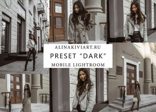 Мобильный пресет Dark (Alina Kiviart) 2019