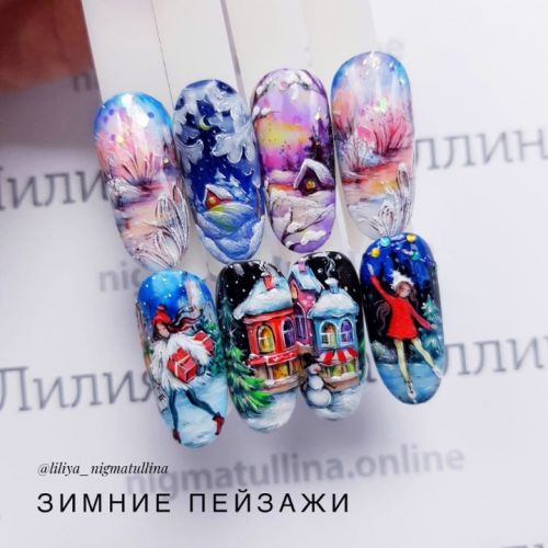 Зимние пейзажи 2019 (Лилия Нигматуллина)