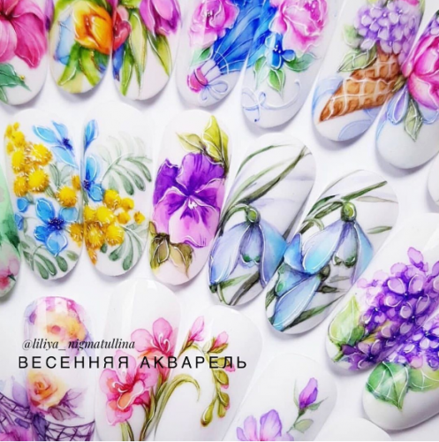 Весенняя акварель (Лилия Нигматуллина)