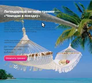 Легендарный он-лайн тренинг 'Чемодан в поездку'(Ольга Симонова)