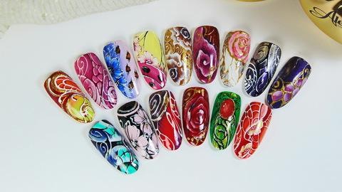 Курс гелевой росписи. Абстракция (Елена Милованова)