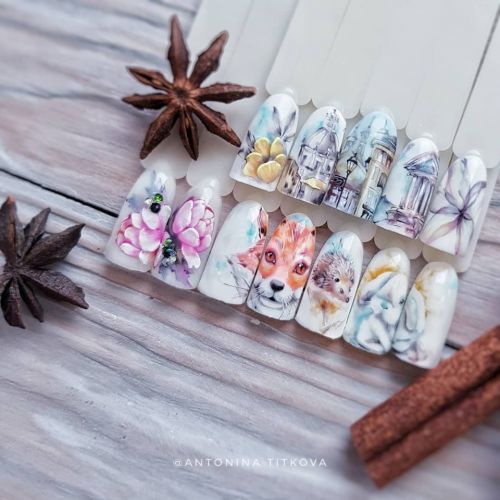 Акварельная осень (Антонина Титкова)