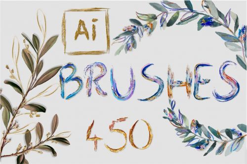 [Webmaster-Deals] 451 Художественная кисть для Adobe Illustrator