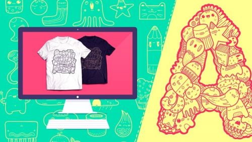 [Udemy] Рисуем дудлы в Adobe Illustrator. Основы и Леттеринг (Андрей Бжицких)