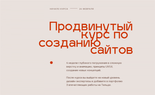 [Tilda Pro] Продвинутый курс по созданию сайтов (Максим Ширко, Кирилл Жарки)