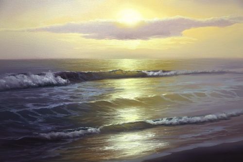 [Школа морского пейзажа] Солнечный свет на воде (Дмитрий Роза)