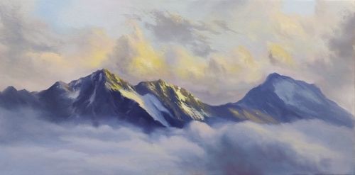 [Школа морского пейзажа] Горы в облаках (Дмитрий Роза)