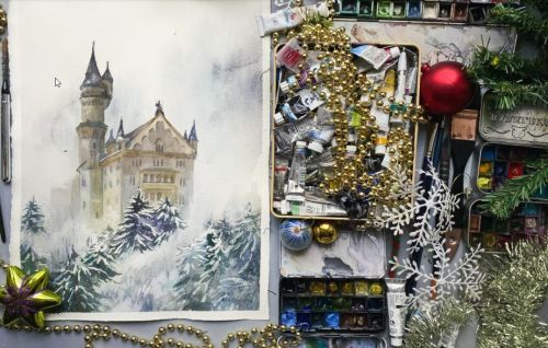 [KalachevaSchool] МК Баварский замок (Дали Яндиева)