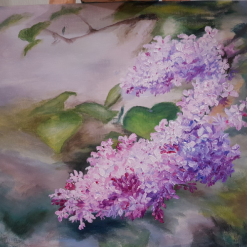 [Интуитивная живопись с Екатериной Дзюба]Свободный Художник. Сиреневый обман? (Екатерина Дзюба)