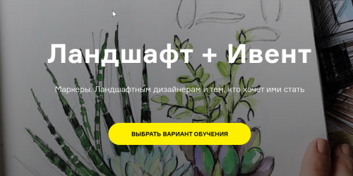 [Interior Sketch] Ландшафт + Ивент (Ольга Каминская)