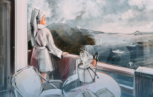 [Interior Sketch] Карта желаний (Ольга Каминская)