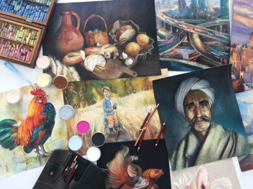 [Художник Online] Пастельная живопись Pro. Тариф Без обратной связи (Ника Сабрекова)