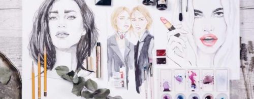 [Fantasy room] Fashion иллюстрация. Базовый курс (Наталья Волобуева) 2017