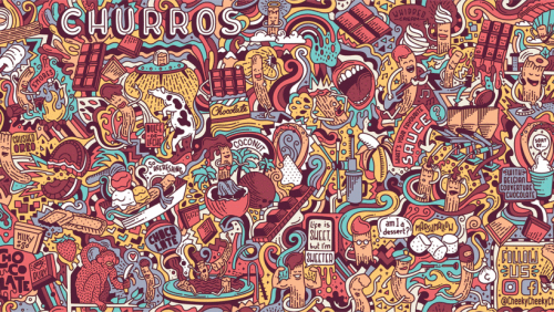 [Domestika] Векторные иллюстрации в стиле дудл (Mauro Martins)