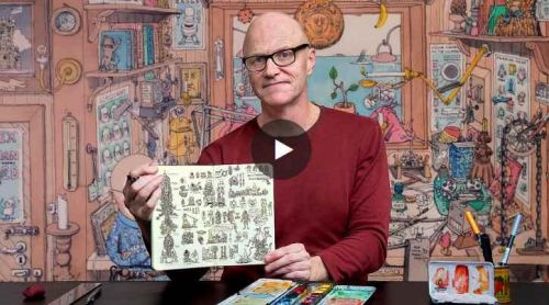 [Domestika] Искусство скетчинга: превратите свои дудлы в искусство (Маттиас Адольфссон)