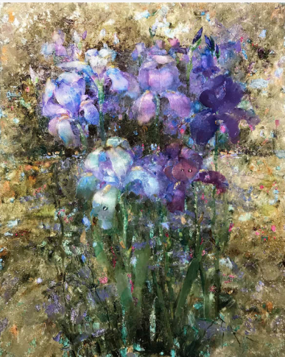 [Аурум] Сад Клода Моне. Пейзаж с ирисами (Елена Ильичева)