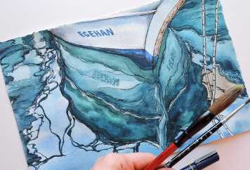 [Arttsapko] Акварельный артбук (Алина Роенко)