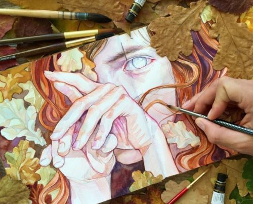 Женский портрет акварелью. Онлайн-практика (Сергей Зиновкин)