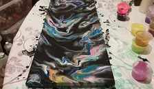 Заливка акрилом Acrylic Pouring [Shelee art]