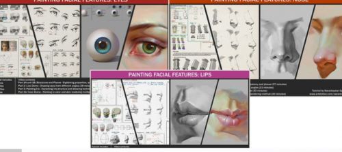 Рисование лица (Naranbatar Gannbold)