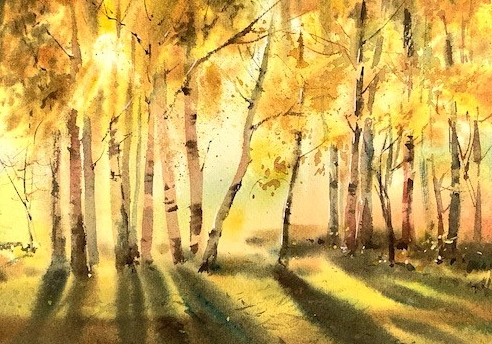 Природный пейзаж Осень (Марина Трушникова)