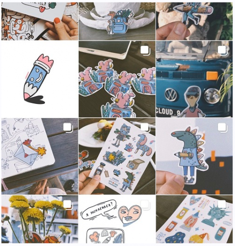 Pixel story: профессия мечтатель-иллюстратор (Тома Чернобай)