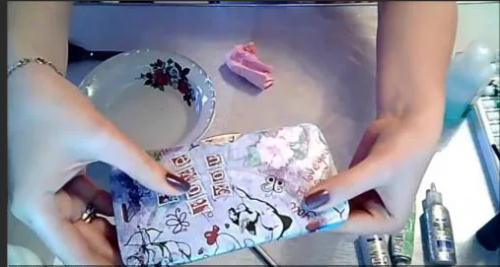 Мастер-класс 'Секреты переводного декупажа' (Евгения Пивоварова)