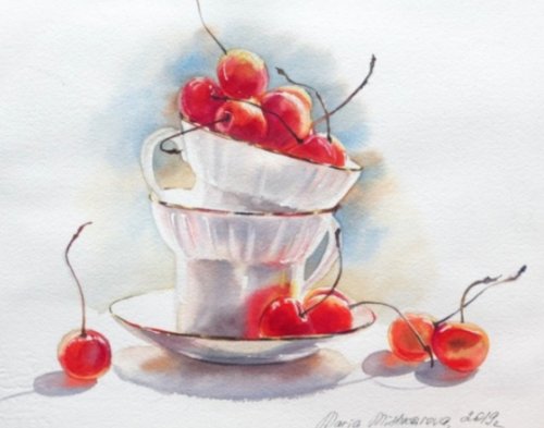 Летний натюрморт (Мария Мишкарёва)