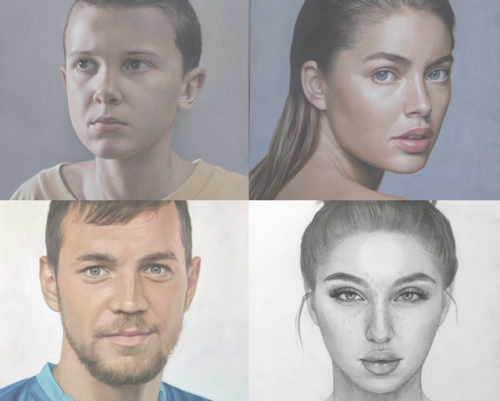 Курс Портретная графика (Полуянская Елизавета)