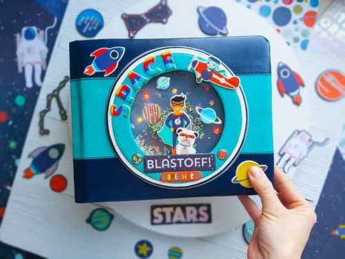 Космический альбом для мальчика «Space» (Кристина Петрова)