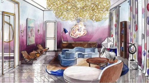 Интерьер на iPad (Ольга Каминская)