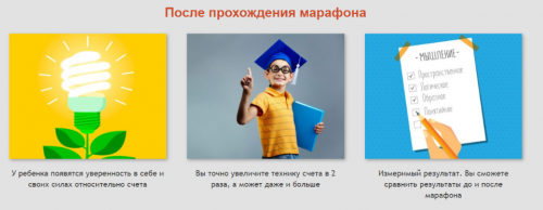 [Школа будущих лицеистов] Марафон Быстрый счёт (Василя Синицина)