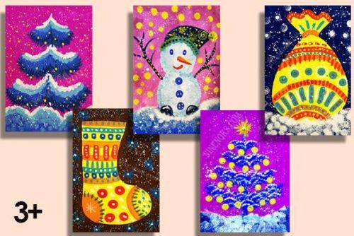 [Ninenoks Белая ворона] Новогоднее чудо. Гуашь. Акварель. 3+ (Анастасия Оляда - Уссаковская)