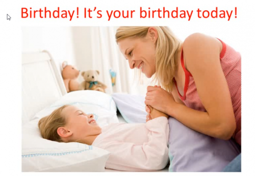 [MY ENGLISH BABY] Дополнительный блок (английский) для детей Happy Birthday (Мария Елисеева)