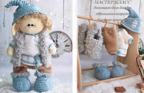 [Вязание] МК Эльф в комплекте 'Зимняя сказка' (Светлана Малярик)