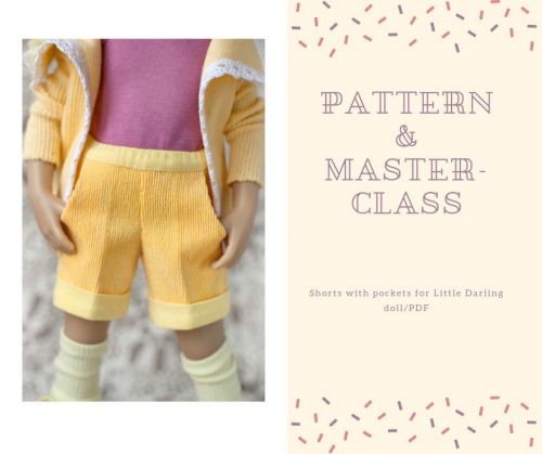 [Шитье] Мастер-класс шорты с карманами для куклы (BoosinkaNK)