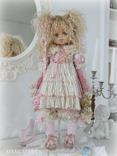 [Кукольные нежности от Ариши] Суставная шарнирная кукла болтушка (Ариша)