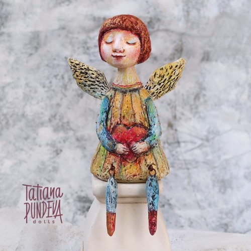 [Куклы] Пасхальный ангел (Татьяна Пундева)