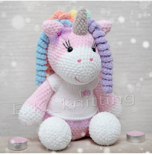 [Игрушки] Волшебная единорожка (Евгения Кривцова)