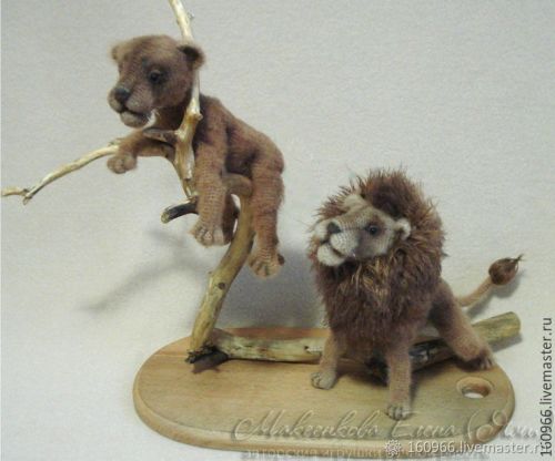 [Игрушки] Вязание льва/львицы (Елена Макеенкова)