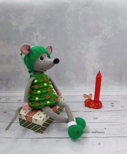 [Игрушки] Мышка Катька (Наталья Андросова)